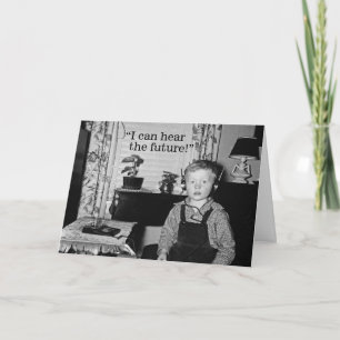 Personal Radio Boy Studentfest Kort