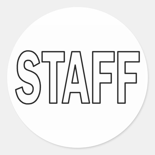 Personal Runt Klistermärke (Framsida)