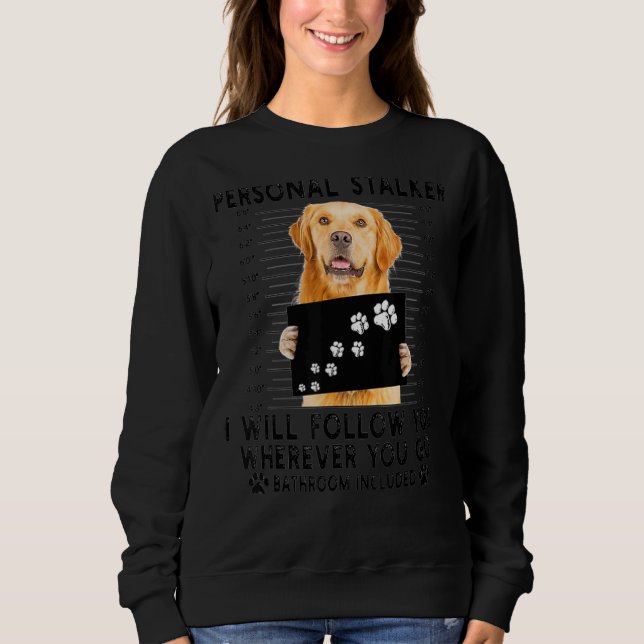 Personal Stalker jag kommer att följa efter dig. T Shirt (Framsida)