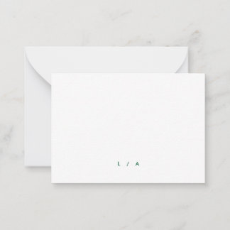 Personal Stationery Anteckningskort