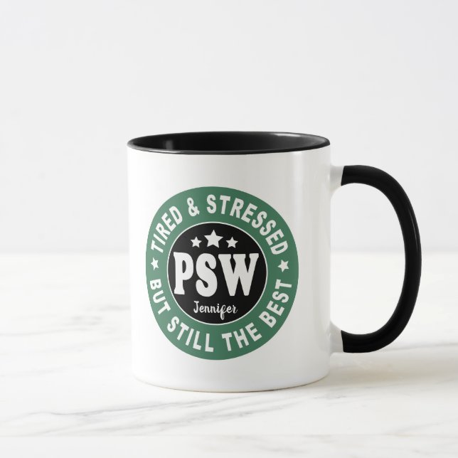 Personal Support Worker-kaffe Mugg (Höger)