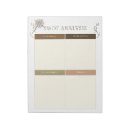 "Personal SWOT Analysis for Growth Anteckningsblock