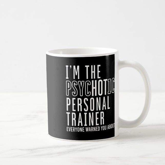 Personal Trainer Bodybuilding Workout Fitness Inst Kaffemugg (Höger)