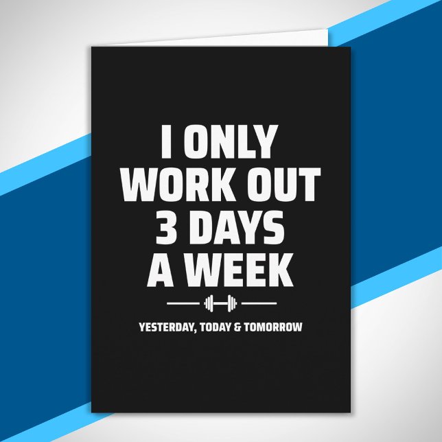 Personal Trainer Funny Gym Exercise Fitness Meme Kort (Skapare uppladdad)