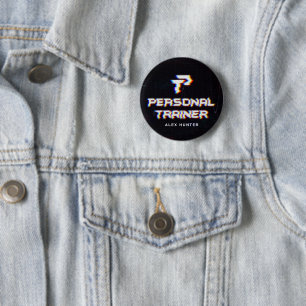 Personal Trainer Gym Fitness Personlig Knapp