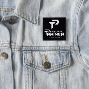 Personal Trainer Gym Fitness Personlig Knapp