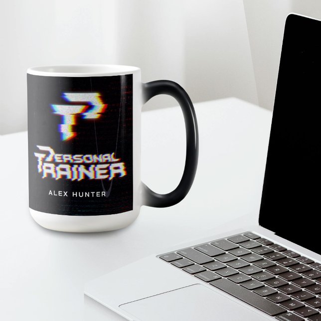 Personal Trainer Gym Fitness Personlig Magisk Mugg (Skapare uppladdad)