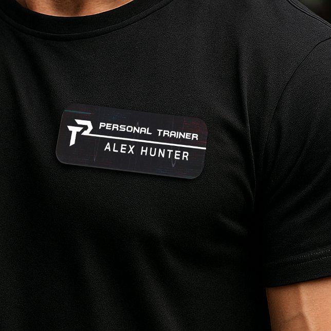Personal Trainer Gym Fitness Personlig Namnbricka (Skapare uppladdad)