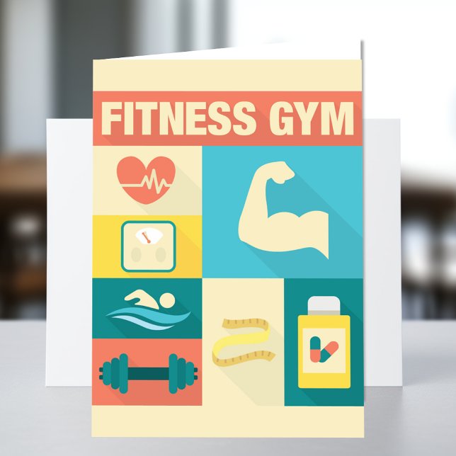 Personal Trainer Gym Member Iconic Professionell Kort (Skapare uppladdad)