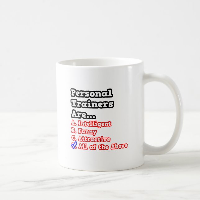 Personal Trainer Quiz Kaffemugg (Höger)