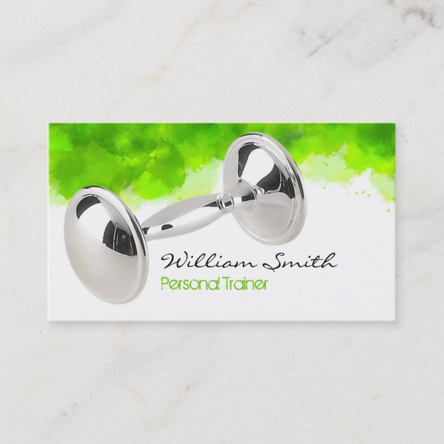 Personal Trainer Visitkort (Framsida)