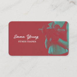 Personal Ttrainer Fitness Visitkort