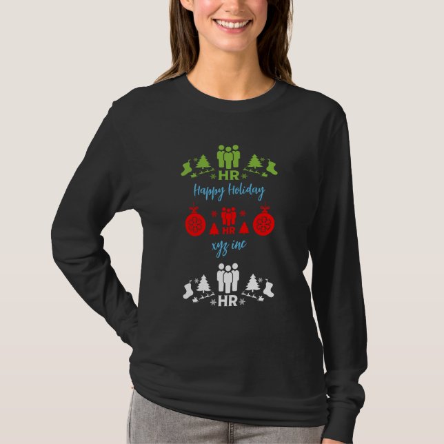 Personal Ugga Julpresenter T Shirt (Framsida)