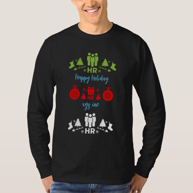 Personal Ugga Julpresenter T Shirt (Framsida)