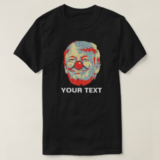 Personaled Donald Trump Clown Ansikte Pop Art T Shirt