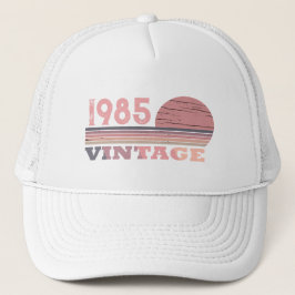 Personaliazed 40 vintagar party keps