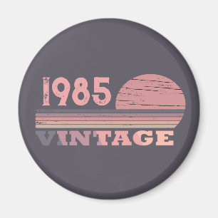 Personaliazed 40 vintagar party magnet