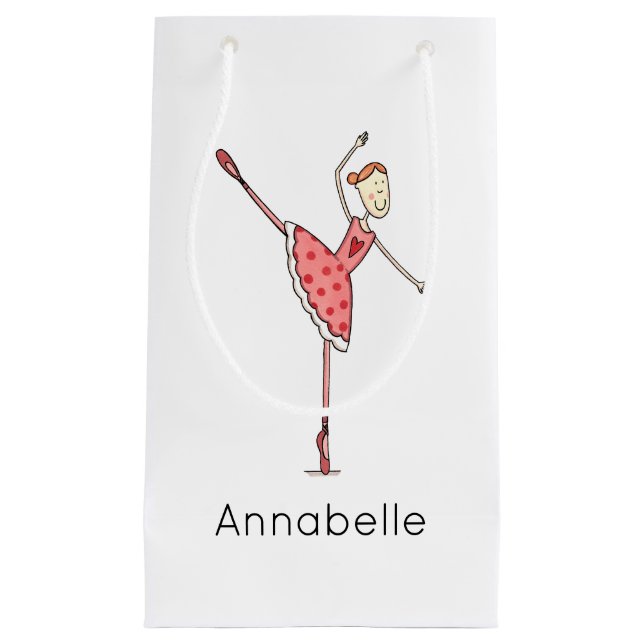 Personalised Ballerina Ballet Dancer (Framsidan)