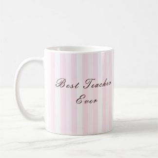 Personalised Best Teacher Ever Mug Kaffemugg