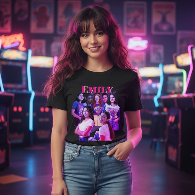 Personalised Bootleg Rap T-Shirt: Retro 90s  T Shirt (Skapare uppladdad)