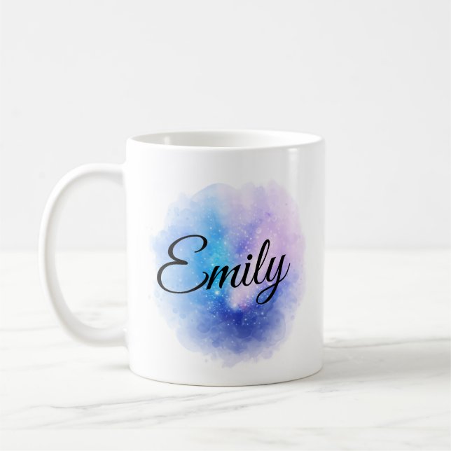 Personalised Coffee Mug Custom Name Cup for mother Kaffemugg (Vänster)