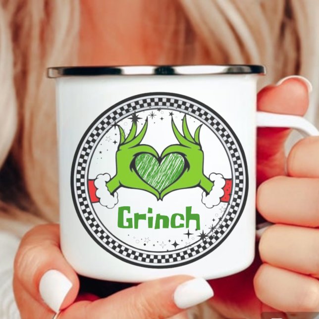 personalised coffee mug with Christmas motif. Kaffemugg (Personalised Christmas mug)