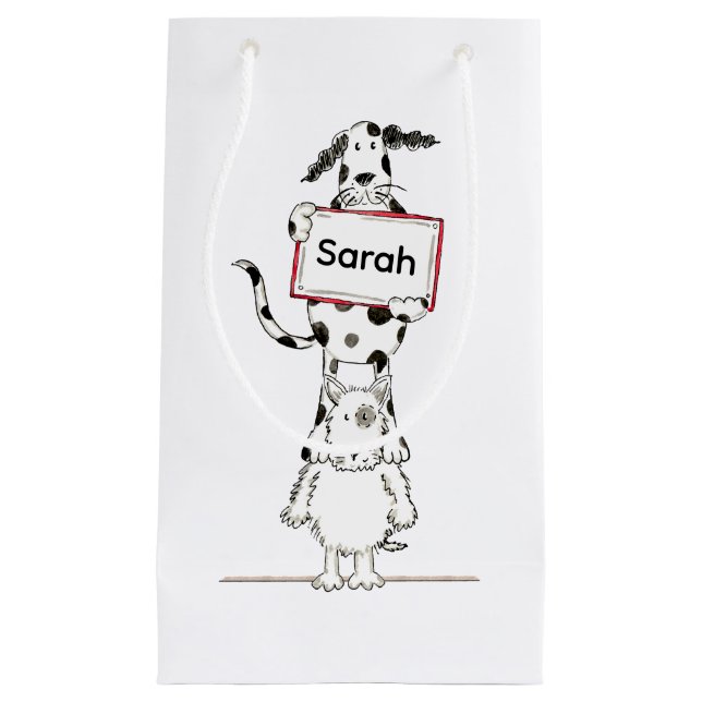 Personalised Cute Dog Acrobat  (Framsidan)