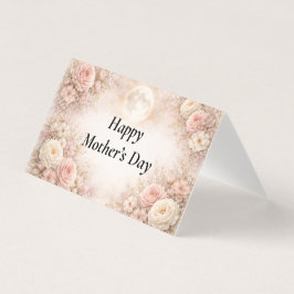 Personalised Floral Mother's Day Editable Card Kort