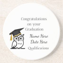 Personalised Graduation Gift for Her – Custom Name Underlägg