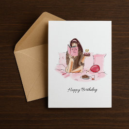 Personalised Happy 29th birthday  Julkort