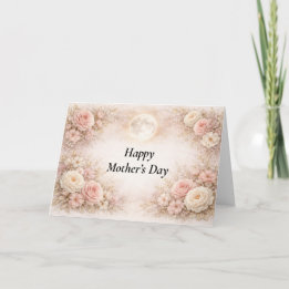 Personalised Mother's Day Floral Card Tack Kort
