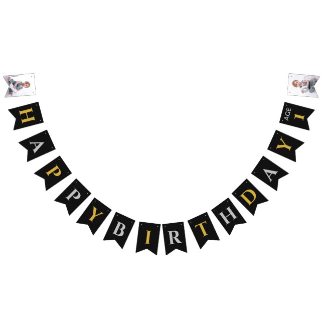 Personalised Photo All Age Diy Happy Birthday With Vimplar (Alla)