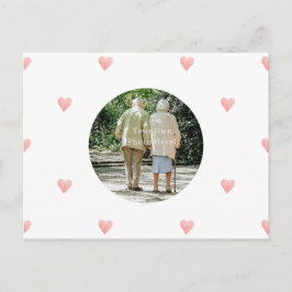 Personalised Photo Valentine's Day Card. Vykort