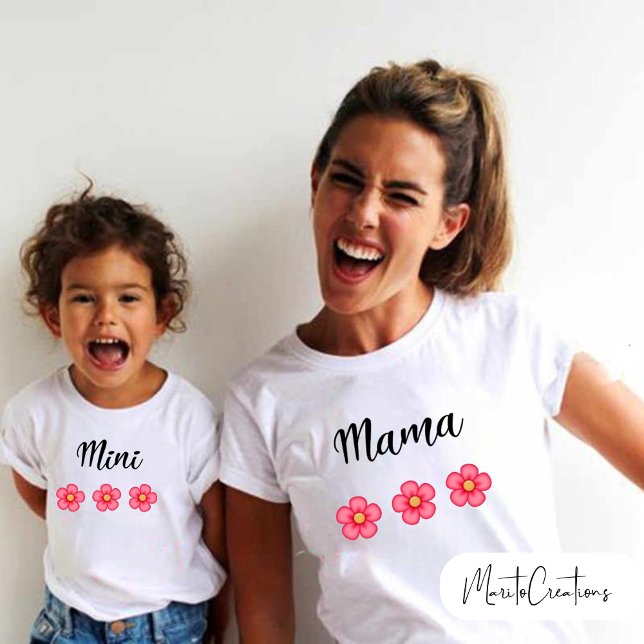 Personalised T-shirt for Mother's Day in pairs (Skapare uppladdad)