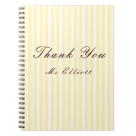 Personalised Thank You Teacher Notebook  Anteckningsbok