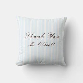 Personalised Thank You Teacher Throw Cushion  Kudde
