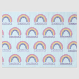 Personalised tissue paper with your own logo