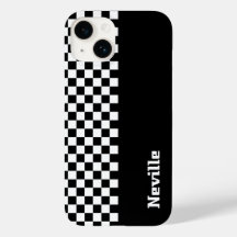 Personalised Two-Tone Checkerboard