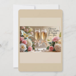 Personalised Wedding Invitation-Happily Ever After Inbjudningar