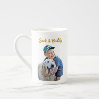 Personalised With Dog Photo And Owner Picture On Benporslin Mugg