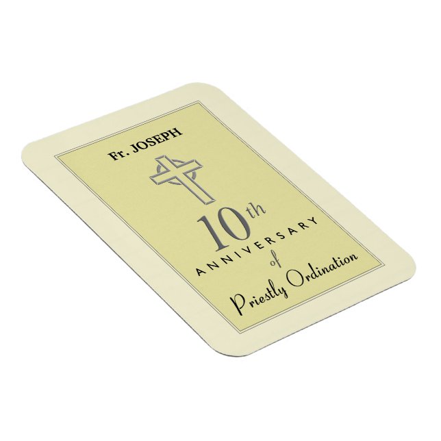 Personalisera, 10-årsjubiléet av prästen magnet (Högersidan)