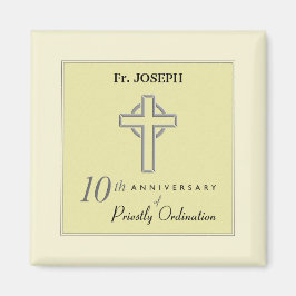 Personalisera, 10-årsjubiléet av prästen magnet