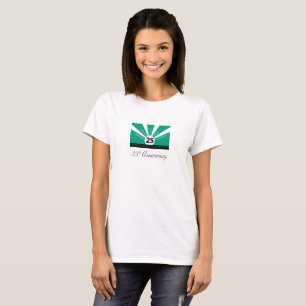 Personalisera, 25-årsdag för anställda t shirt