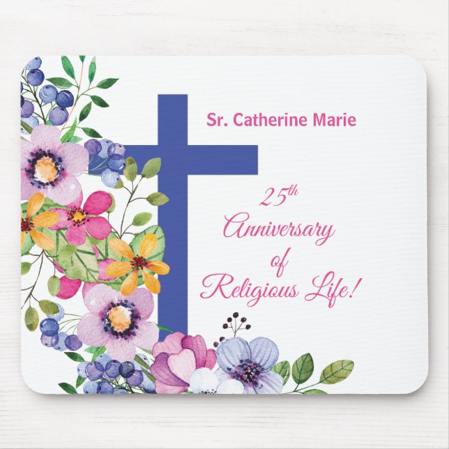 Personalisera, 25-årsdag nun Religiösa Life Musmatta (Framsidan)