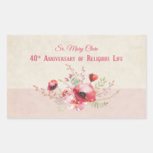 Personalisera, 40-årsjubiléet, nun, Rosa och