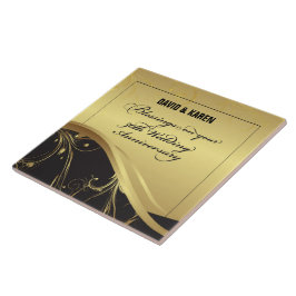 Personalisera, 50:e Bröllop-årsdagen Religiösa Kakelplatta