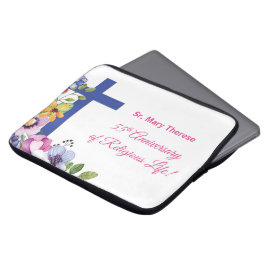 Personalisera, 55-årsjubileum Nunna Religiöst Liv Laptop Fodral