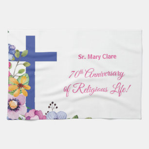 Personalisera, 70-årsdag, nun Religiösa Life Kökshandduk