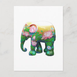 Personalisera Animal Safari Jungle Afrika Flowers Vykort
