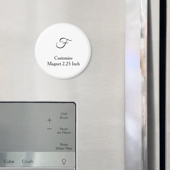 personalisera anpassa enkel 2,25 tums cirkel  magnet (In Situ (Fridge))